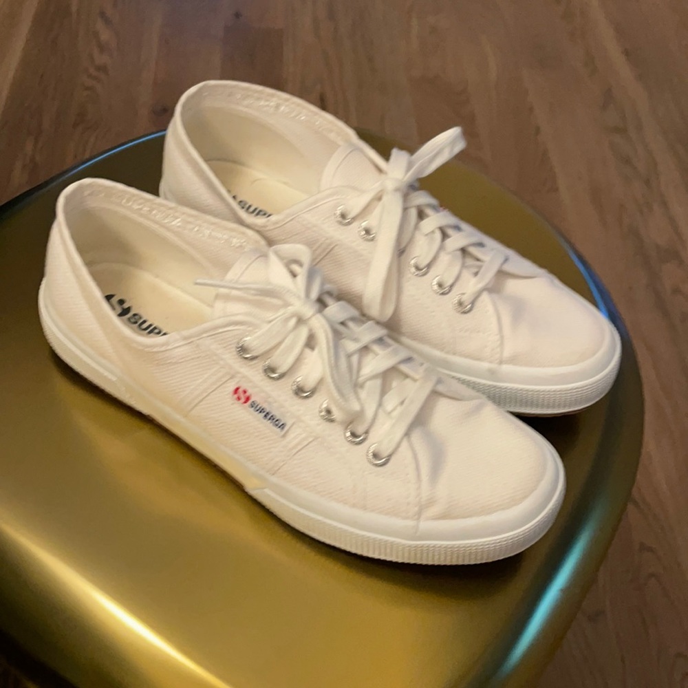 Superga White Canvas